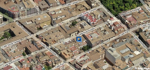 Location of LexiCon Research Group on a map (Granada city center)
